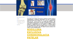 Desktop Screenshot of condromalaciapatelar.es