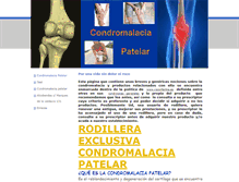 Tablet Screenshot of condromalaciapatelar.es